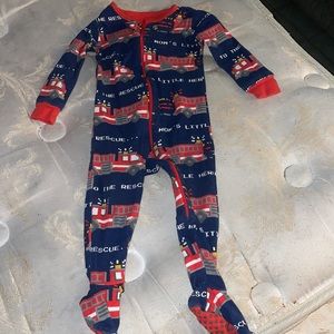 Fire truck Pajamas 6-9 Months